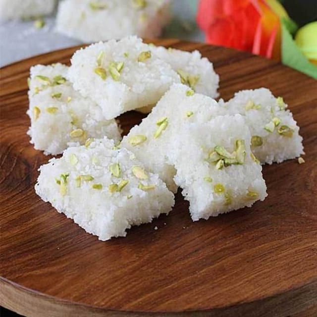 Coconut Burfi.